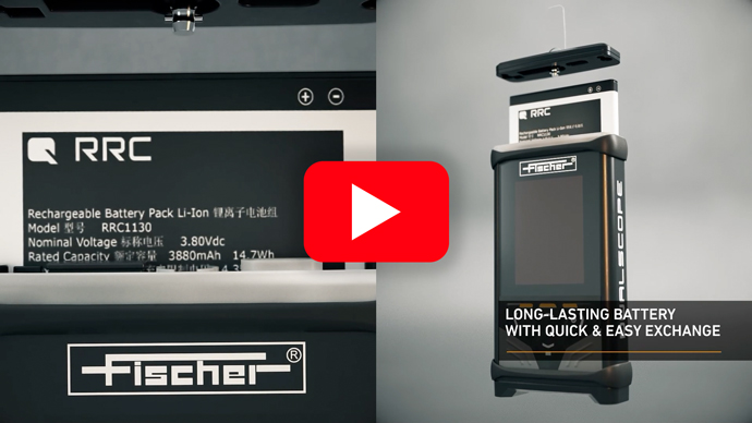 For its new DMP series for coating thickness measurement, Helmut Fischer GmbH relies on standard battery packs from RRC For its new DMP series for coating thickness measurement, Helmut Fischer GmbH relies on standard battery packs from RRC